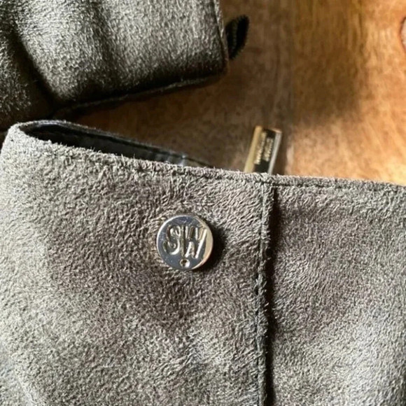 STUART WEITZMAN GIRLS Lowland Low Olive BOOTIE - Picture 11 of 11